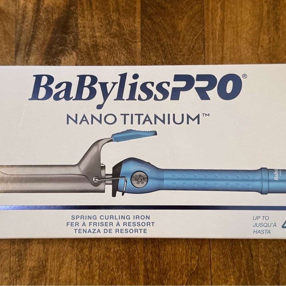 BaBylissPRO Nano Titanium Curling Iron